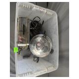 Assorted Vintage Appliances and Irons Lot