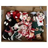 Mixed Doll and Plush Collection