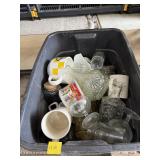 Mixed Glassware and Ceramic Lot