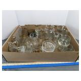 Box Lot of Assorted Glassware