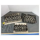 Group of Three Vintage Basketball Team Photos