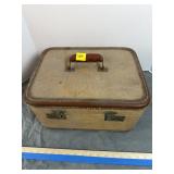 Vintage Sewing Box with Supplies