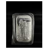 SilverTowne 1oz Santa List Bar