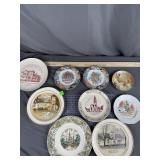 Religious & Church Collector Plates x9