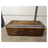 Primitive Wood Rolling Trunk