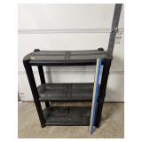 3-Tier Plastic Storage Shelf