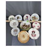Assorted Decorative Gift Plates x10
