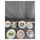 Assorted Souvenir Plates incl. Hawaii x7