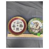 2 Decorative Plates incl Limoges Napoleon