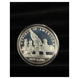9/11 One Year Memorial 1oz
