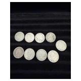 Early U.S. Nickels Lot - V Nickels & Buffalo Nicke