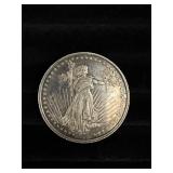 SilverTowne 1oz St Gaudens Round