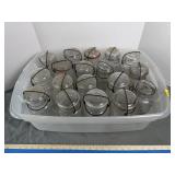 Lot of Clear Ball Ideal Glass Jars