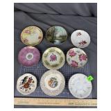 9 Assorted Decorative Plates & Saucers