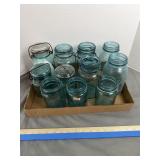 Vintage Ball Jars blue
