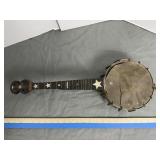 Antique Open-Back Star Banjo