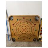 Vtg Carrom Game Board Pair