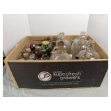 Mixed Lot of Glass Bottles and Jugs