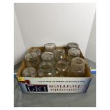 Mixed Lot of Vintage Glass Jars