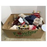 Box of Various Dolls