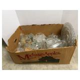 Mixed Pressed & Cut Glass Lot