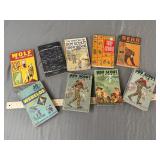 Lot 9 Vintage BSA Handbooks 1940s-60s
