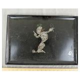 Couroc Monterey Poodle Tennis Tray