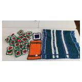 Handmade Crochet Lapghan & Granny Squares