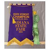 Vintage 1994 ISF Banner & Derby Ribbon