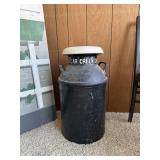 Vintage Sugar Creek Creamery Milk Can