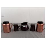 Franciscan Madeira & Copper Shaker Lot