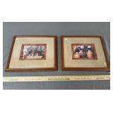 Lot 2 Framed Southwestern Art Prints