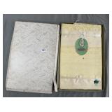 Imported Rayon & Cotton Damask Set