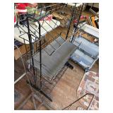 3-Tier Black Wire Retail Display Rack