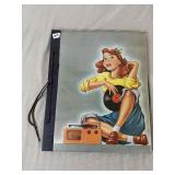 Vintage 1946 Terrific Teen Scrapbook Album