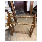 Wood Quilt or Towel Rack