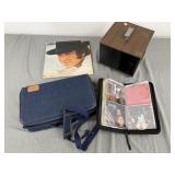 Paul Anka LP & Retro Media Storage Lot