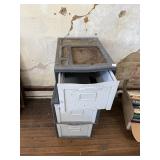 Stackable plastic storage drawers set of 3