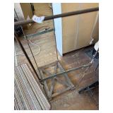 Vintage Industrial Metal Hamper Frame