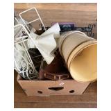 Vintage Lampshades & Home Dcor Box Lot