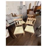 Leg-O-Matic folding chairs set of 4