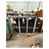 Primitive Wood Window Frame Pair