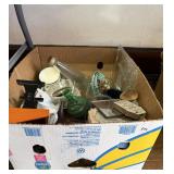 Eclectic Glassware & Home Decor Box Lot