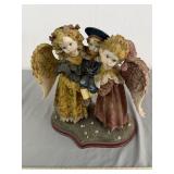 Guardian Angels with Child Resin Figure