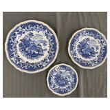 Wood & Sons Seaforth Blue Transferware (3)