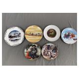 Assorted Scenic & Religious Plate Lot (6)