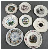 Commemorative Plate Lot (8)