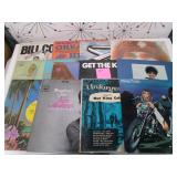 Cheap Trick, Nat King Cole, & Bill Cosby 12-LP Rec