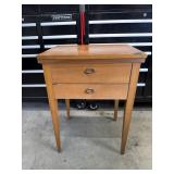 Sears Kenmore Sewing Machine In Cabinet Table