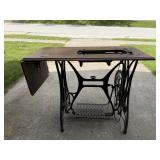 Superba Cast Iron Treadle Sewing Machine Base
